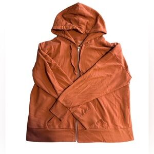 Time and Tru - Rust Hoodie Sweater